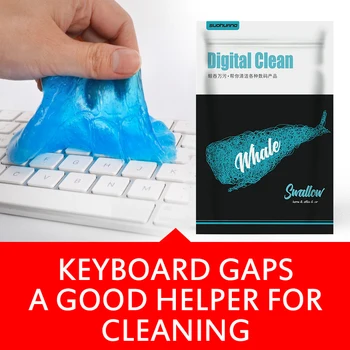 

Keyboard Cleaning Gel Artifact Car Dashboard Vent Valve Laptop Tablet Screen Dust Cleaning Tool Repeated Use non-toxic harmless