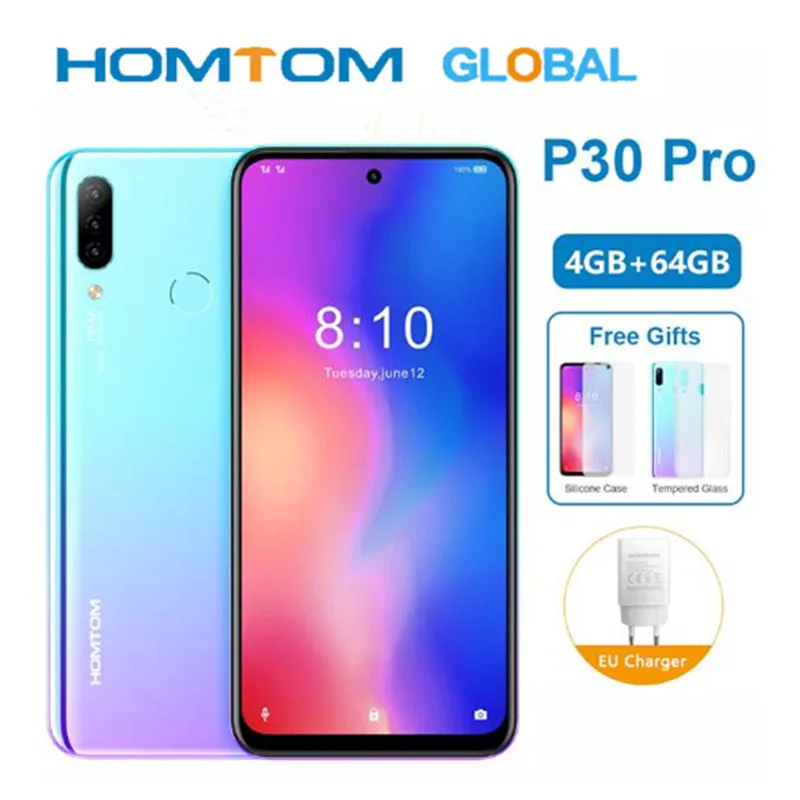 Оригинальный мобильный телефон P30 pro экран 6 41 дюйма Android 9 0 Восьмиядерный