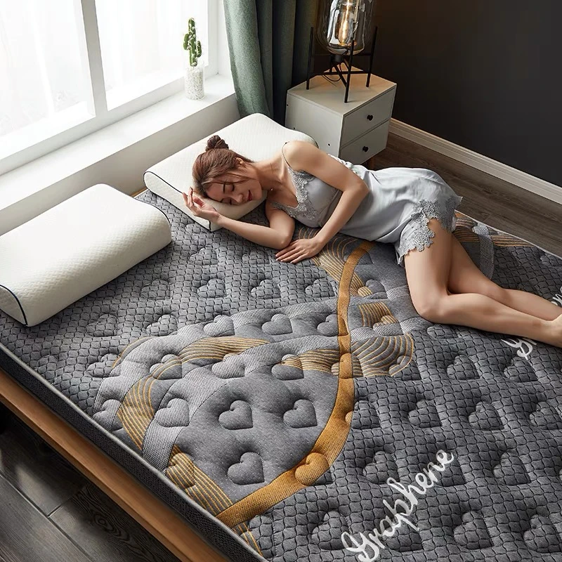 Super soft natural Latex Mattresses Sponge Slow rebound Tatami For Family Bedspreads Twin King Queen Full Size Student mattress
