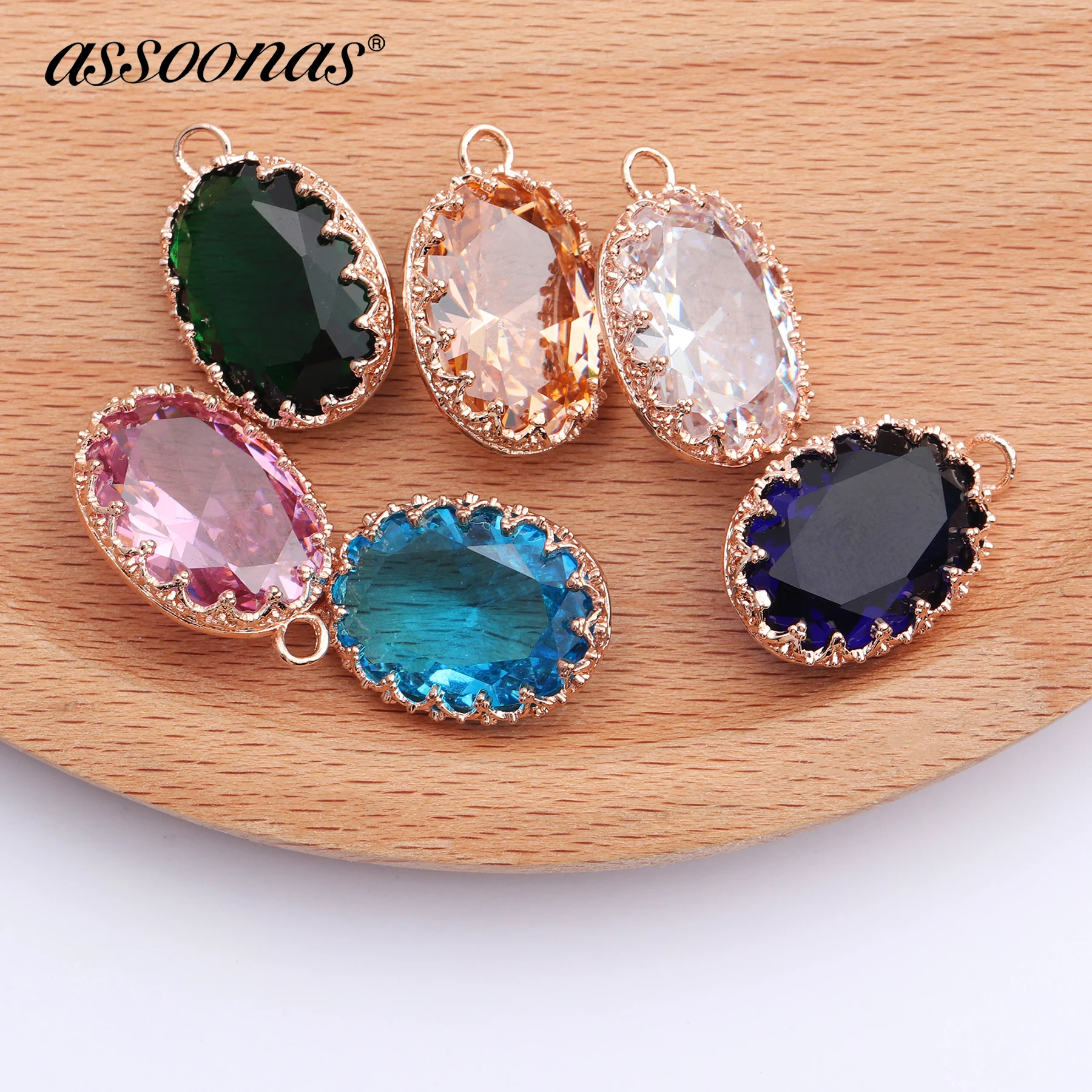 Assoonas M454 Серьги с драгоценными камнями ювелирные аксессуары фурнитура для