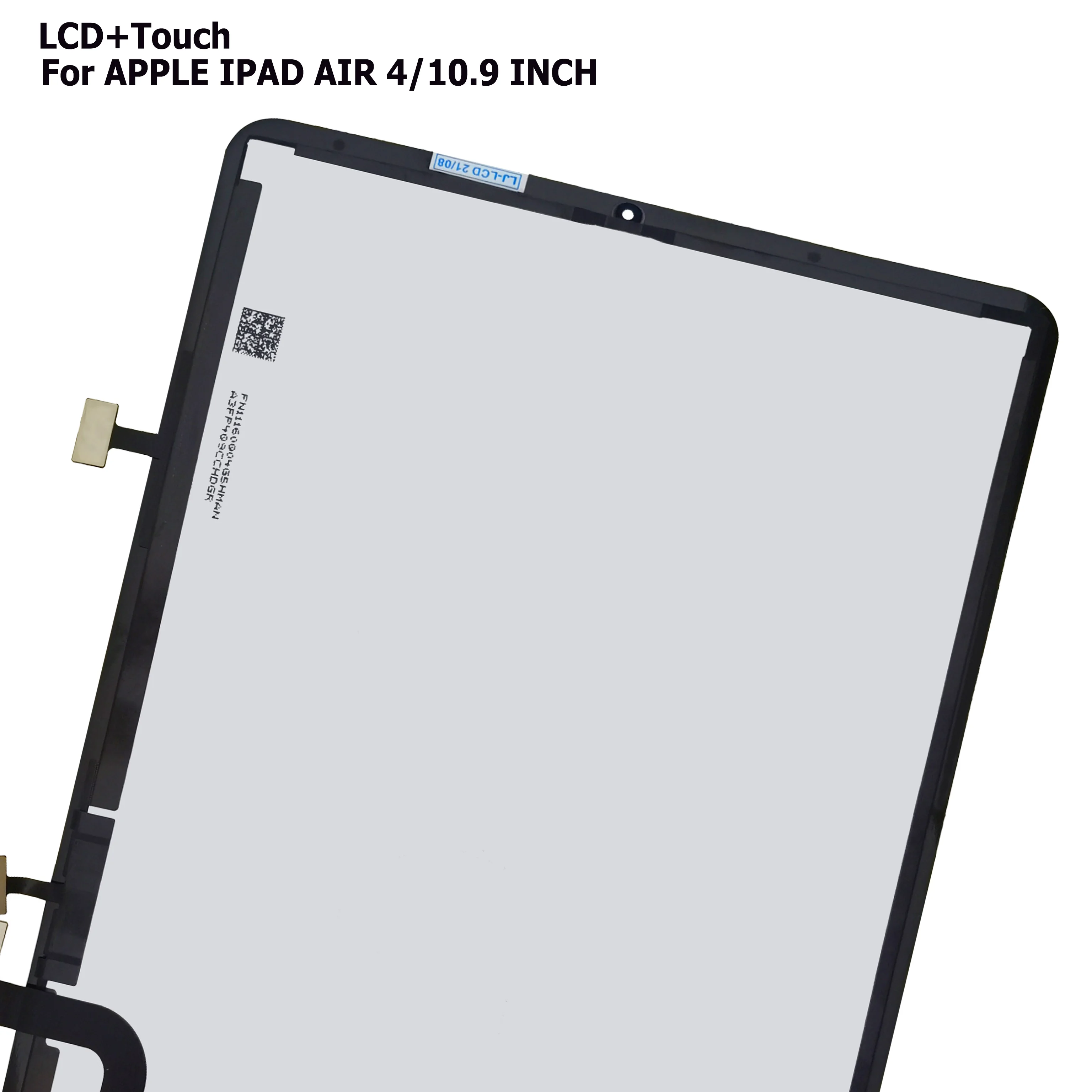 Original Ecran LCD Complet + Vitre Tactile Noir Pour Apple IPad Air 4 A2316  A2324 A2325 A2072