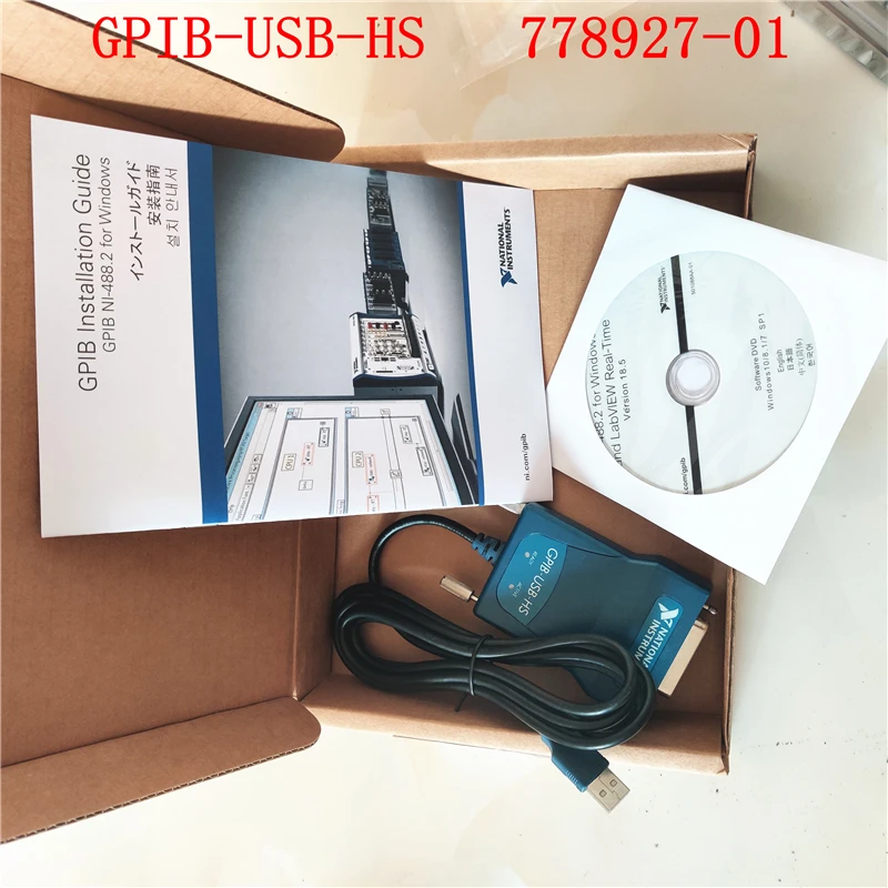 

One year warranty for new Ni gpib-usb-hs GPIB card 778927-01