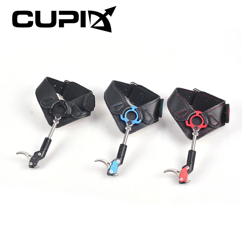 Новинка кожаный браслет CUPID для стрельбы из лука регулируемый на 360 градусов