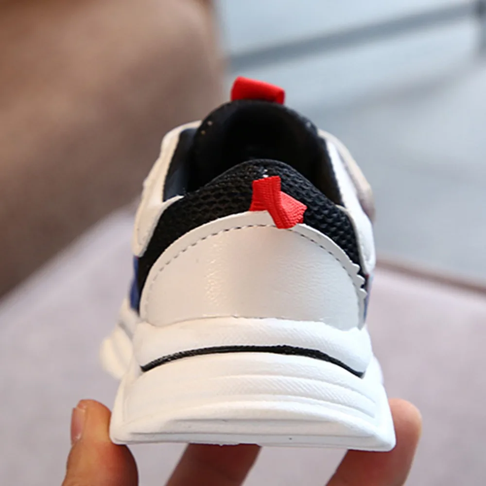 Baby kids sneakers boys child baby kids sneakers girls mesh breathable sports running shoes sneakers football shoes kids 35A13 (7)