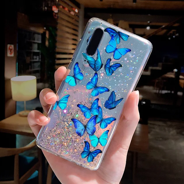 3D Painted Glitter Butterfly TPU Case: A Stylish and Protective Mobile Accessory