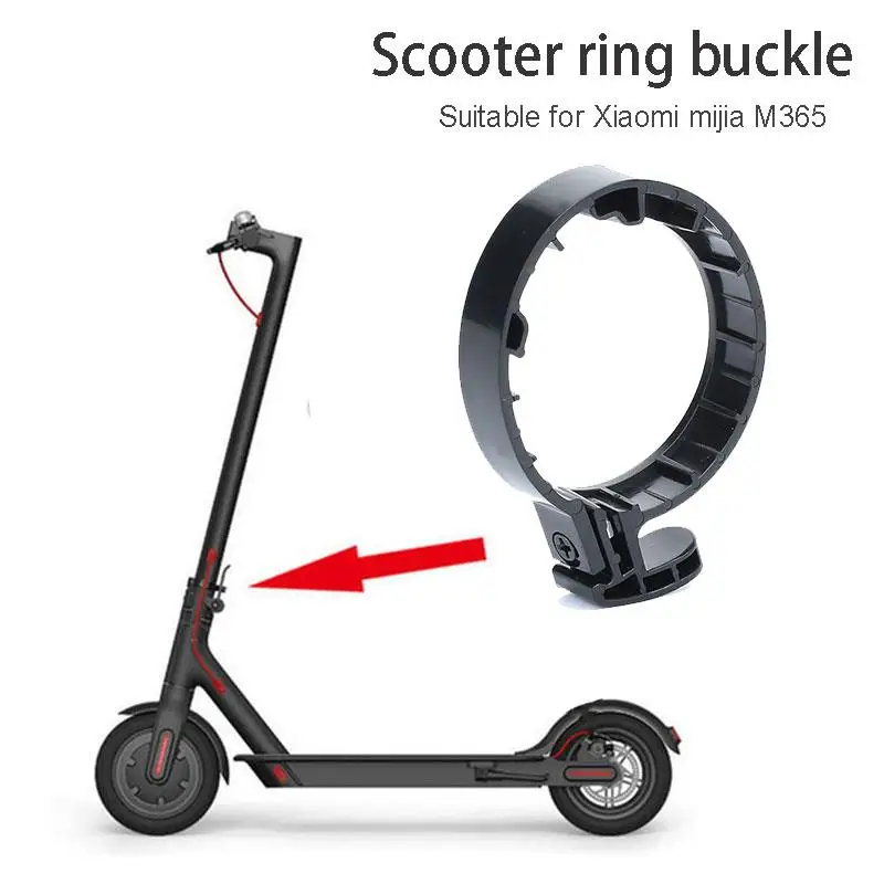 Прочный пластиковый черный защитный чехол для скутера с пряжкой кольцо игрушки