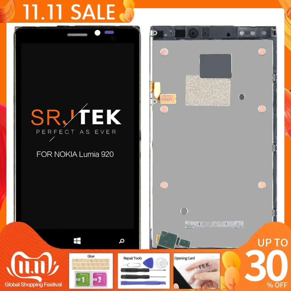 No Dead Pixels For Nokia Lumia 920 Lcd Touch Screen For Nokia Lumia 920