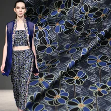 108 см широкая натуральная шелковая ткань МЕТР 19 мм цифровой струйный Шелковый ткань сатин-стрейч драповая Рубашка шелковая ткань для платья ткань