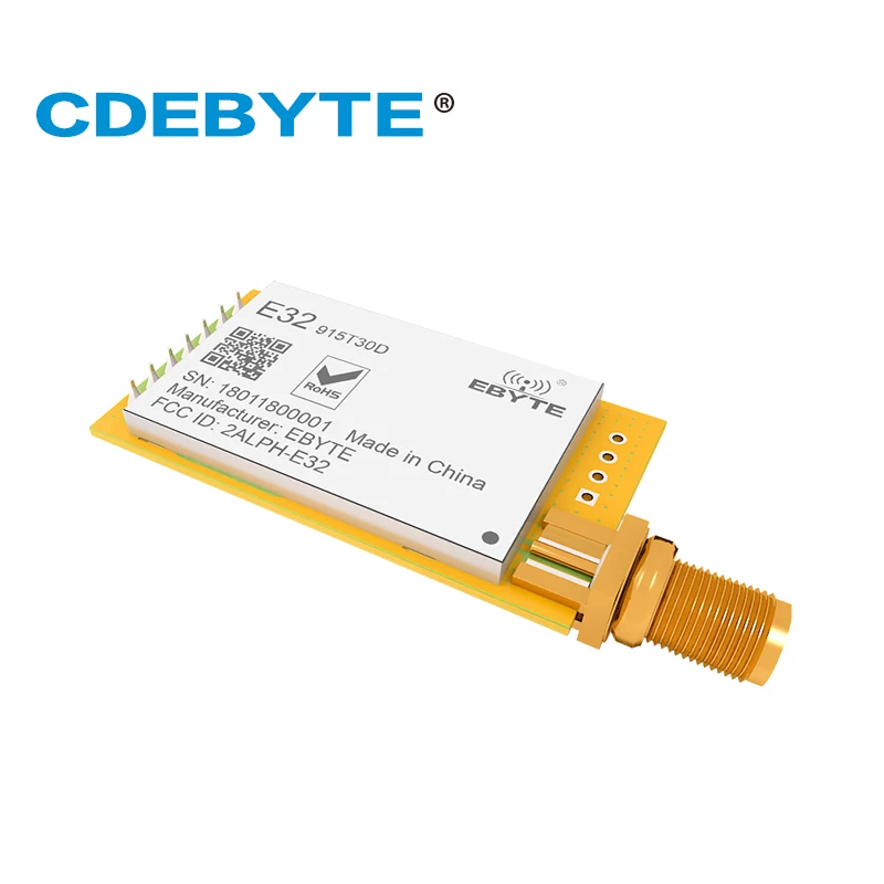Ebyte E32-915T30D LoRa SX1276 915 МГц 30dBm 1 Вт Беспроводной радиочастотный модуль IoT UART передатчик и приемник