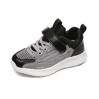 

2020 new autumn Boy running Sport Slip On Loafer Children Fashion Pu Leather Girl Trainer Casual Sneaker size 26-36