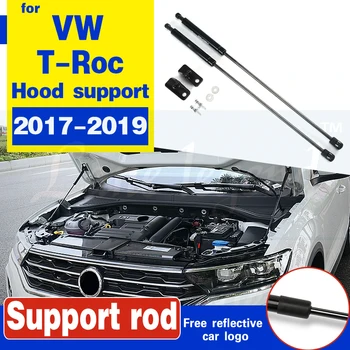 

Car Bonnet Hood Cover Gas Spring Shock Strut Bars Lift Support Hydraulic Rod For VW T-Roc 2017 2018 2019