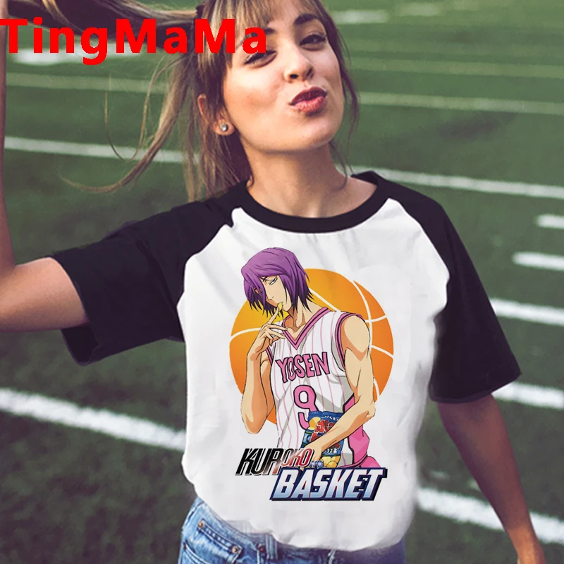 New Japanese Anime Kuroko No Basket T Shirt Men Kawaii Cartoon