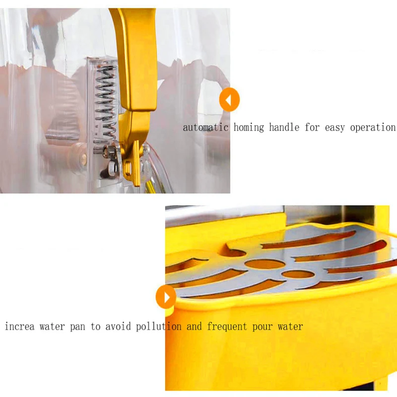Description Picture 5 of itemCommercial Snow Melting Machine Cold Drink Machine Large Capacity Snow Mud Machine Slush Machine For Sale