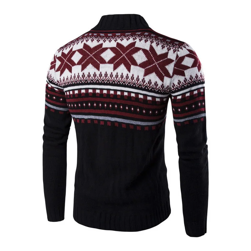 Мужские свитера с высоким воротником, теплые водолазки высокого качества, вязаный свитер, топы, повседневные мужские пуловеры с длинным рукавом