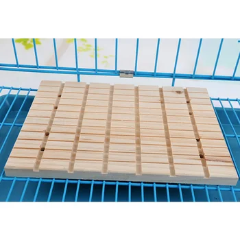 

Wood Grinding Square Small Pet Supplies Toy Claws Animal Scratching Board Scratcher Hamsters Deck Grooves Rabbits