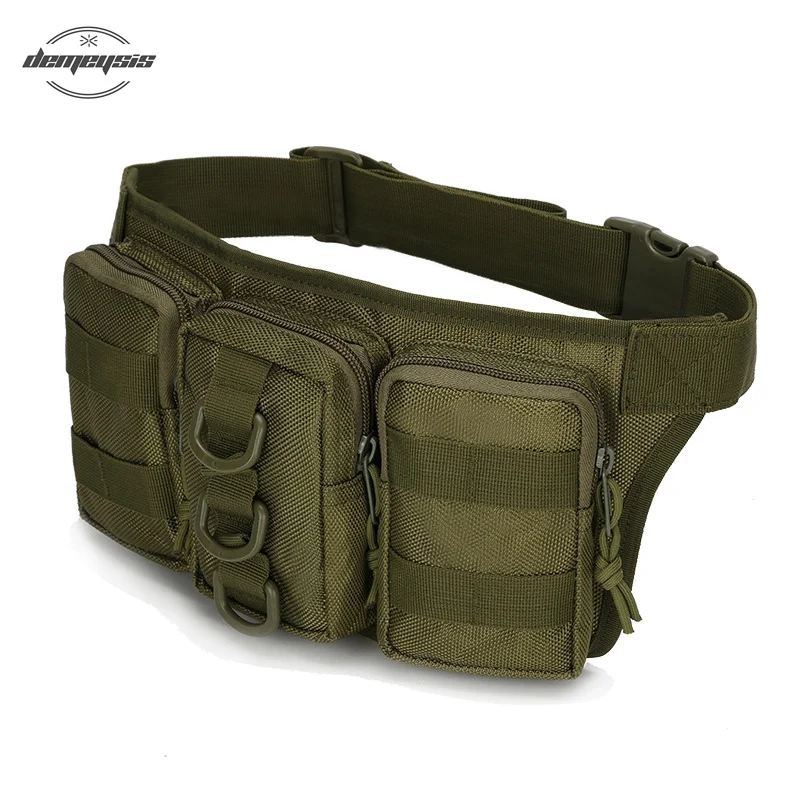 Тактическая поясная сумка Военная Тактическая Сумка спортивная охотничья поясная Сумка для кемпинга спортивная сумка поясная сумка - Цвет: green