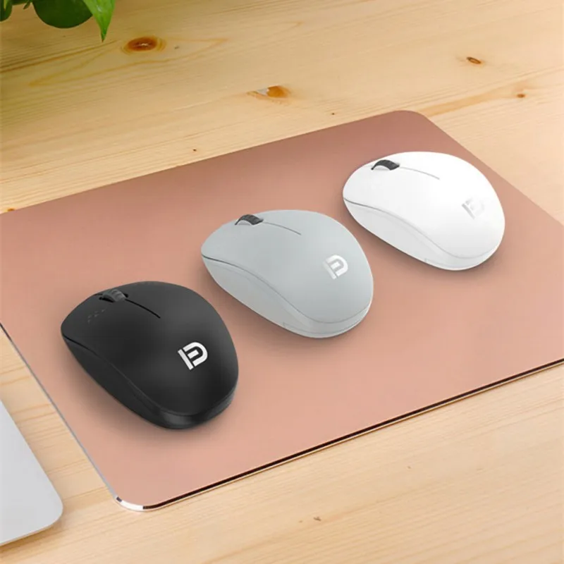 2.4G Wireless Mouse Portable Slim PC Laptop Optical Mouse Ergonomically Design With USB Receiver
