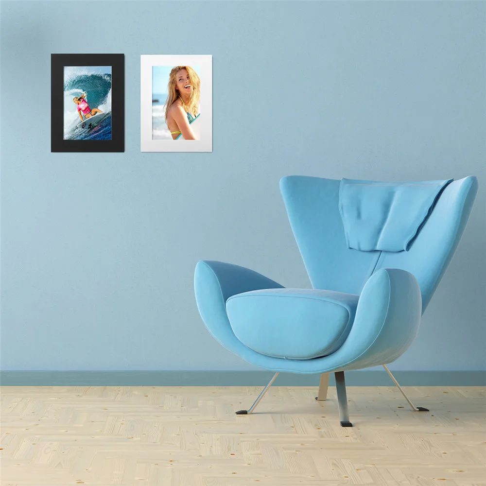 21 шт./компл. черный и белый DIY Комбинации Бумага фоторамка настенные Гостиная Спальня Съемная забавная рамка для фотографий домашний декор