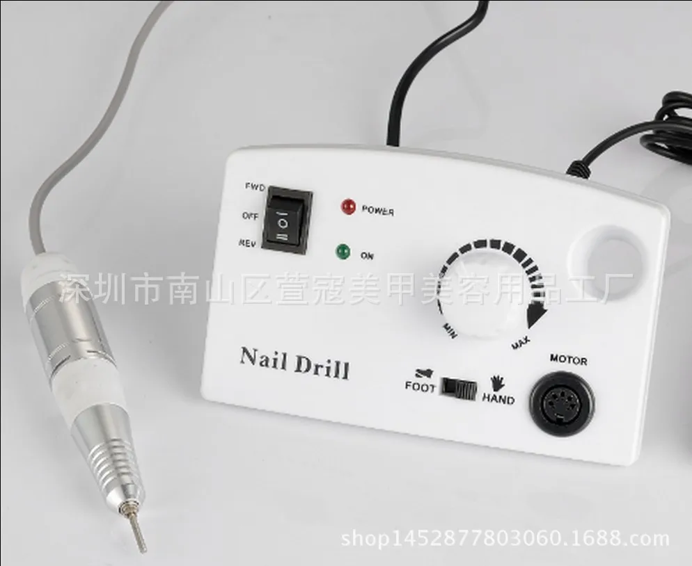 

New Style Manicure Portable Grinding Machine 402 Nail Electric Sander Pen Grinding Machine 25000 Rpm Manicure Pedicure Set