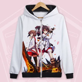 

Toji no Miko Itomi Sayaka hooded sweatshirt cosplay costume Men women fashion cartoon hooded jacket Student school uniform