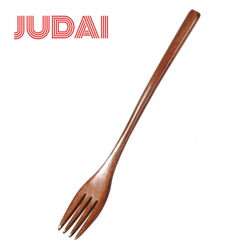 Cake Forks Wooden Dessert Fork Tea Forks Bamboo Small Fork for Fruit Snack Dinnerware Party Utensils Tableware 1pcs cutlery set wooden cutlery set