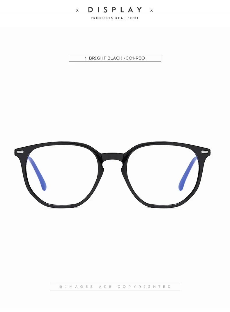 Anti Blue Light Blocking Glasses Women TR90 Eyeglasses Frame Men Prescription Reading Glasses CR39 Lens Hyperopia Myopia Eyewear blue light blockers