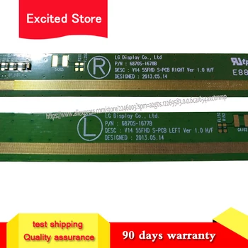 

original 1pair/2pcs working 6870S-1677B 6870S-1678B LCD Panel PCB Part