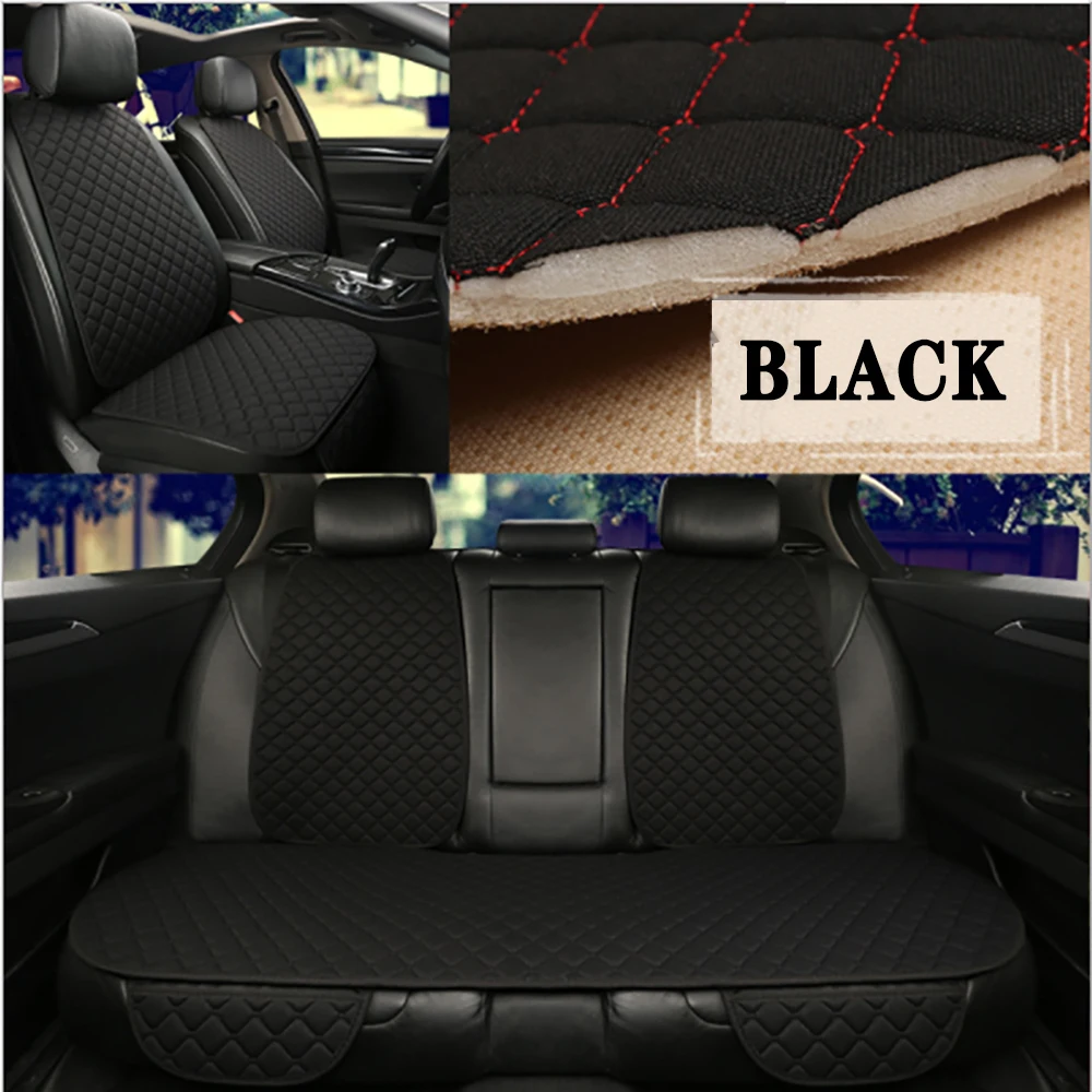 Льняной чехол на сиденье автомобиля для CHEVROLET Evanda Blazer Cruze Captiva Corvette Aveo Impala Camaro Malibu