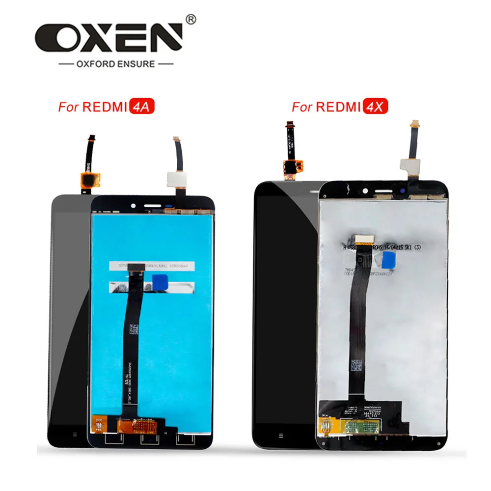 

OXEN For Xiaomi Redmi 4x LCD Display + Touch Screen Digitizer Assembly 5.0" 4A Replacement Repair Parts Free Tools