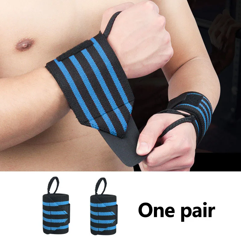 Weight Lifting Elastic Wristband Breathable Wrist Wraps Bandage for Gym Fitness Weightlifting Powerlifting Wrist Brace Support