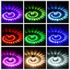 RGB Spiral Hole LED Wall Light Effect Wall Lamp Remote Controller Colorful Wandlamp Sconce For Party Bar KTV Home Decoration ► Photo 2/6