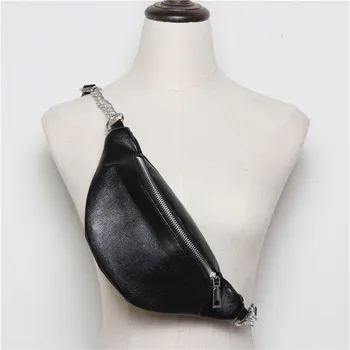 

Waist Bag Female Belt 2020 New Brand Fashion PU Leather Chest Bag Handbag Unisex Fanny Pack Ladies Waist Pack Belly Bags Purse