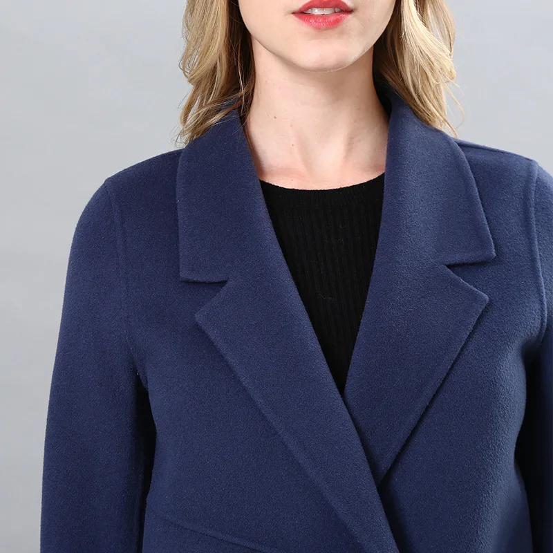 Winter 2020 New Two-Sided Plush Woolen Coat Medium