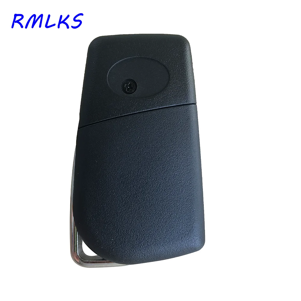 Flip Remote Key Shell Case Cover Housing Fob for Toyota Uncut Blade