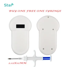 Aplicação geral da identificação handheld recarregável de usb do varredor de digitas da microplaqueta da microplaqueta animal do leitor da identificação para o cão do gato