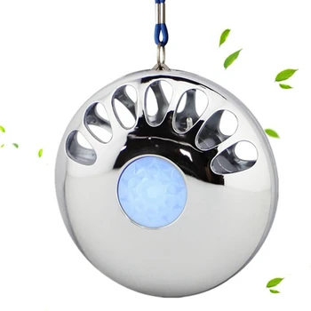

Personal Wearable Air Purifier Necklace Mini Portable Air Freshner Ionizer Negative Ion Generator Low Noise Three Modes