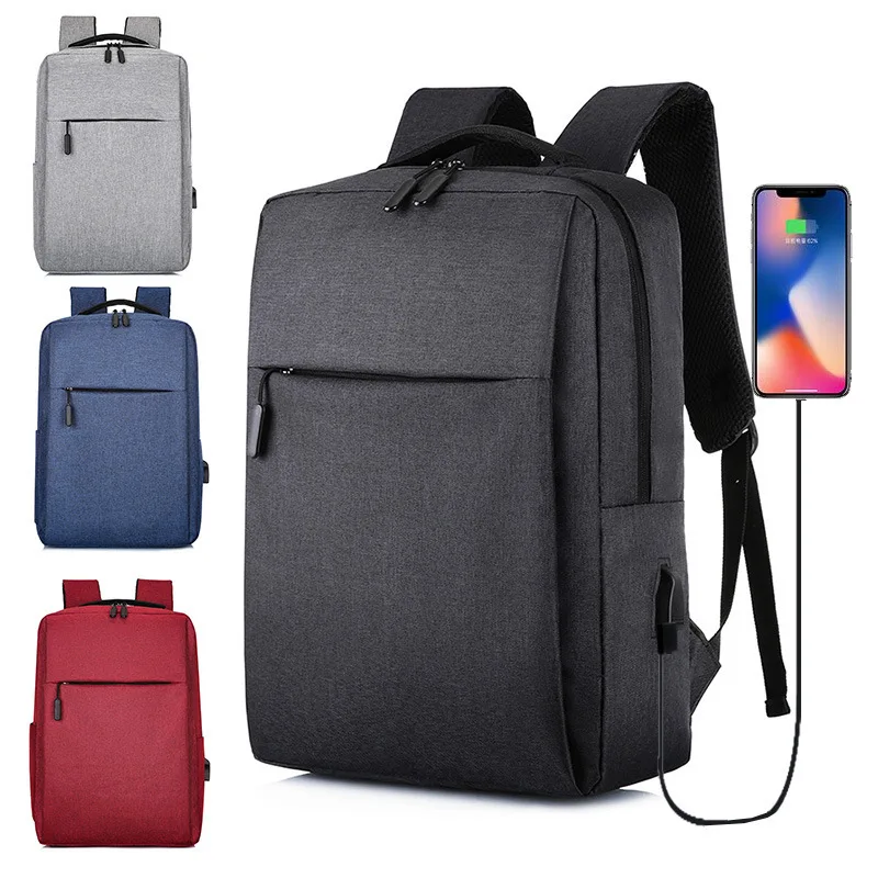 

Millet Backpack New Style Simple USB Charging Backpack Men And Women Casual Business Computer Bag