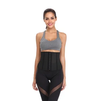 

Women Waist Trainer Body Shapers Slimming Belt Modeling Strap 9 Steel Boned Postpartum Band Sexy Bustiers Corsage Corsets