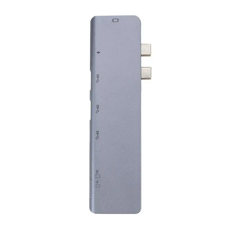 7 в 1 USB 3,1 type-C концентратор адаптер USB C концентратор Hdmi 4K Pro 3 ридер USB SD для Mabook Thunderbolt Air со слотом PD TF C концентратор A6O6
