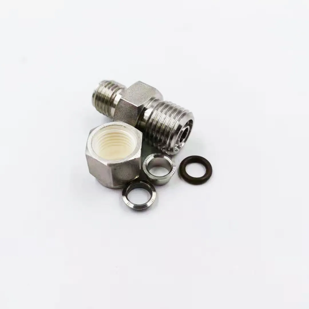 SS-8-VCO-6-810, Stainless Steel VCO O-Ring Face Seal Fitting, Tube Fitting Connector, 1/2 in. VCO Fitting x 1/2 in. Tube OD
