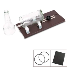 Профессиональный резак для стеклянных бутылок, плавно режущая банка для пива, вина, точная режущая машина 2-11 мм, набор режущих инструментов для рукоделия