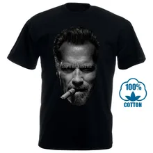 Арнольд Шварценеггер футболка Для мужчин сигары Фитнес Бодибилдинг футболка S до 2Xl дешевые футболки хлопковая футболка