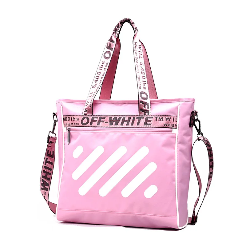 Дорожная сумка на плечо на молнии, роскошные дизайнерские женские сумки, женская сумка-мессенджер, женская простая Сумочка, модная большая сумка для путешествий - Цвет: Pink