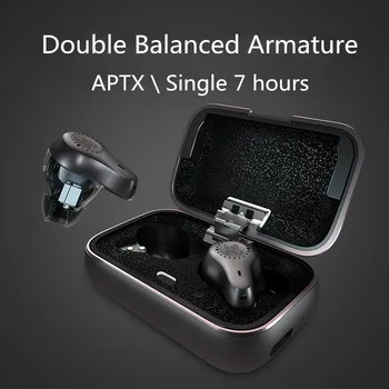

Mifo O7 TWS Double Balanced Aptx True Wireless Earbuds Noise Reduction Bluetooth V5.0 Earphone Sport Waterproof mini with Mic