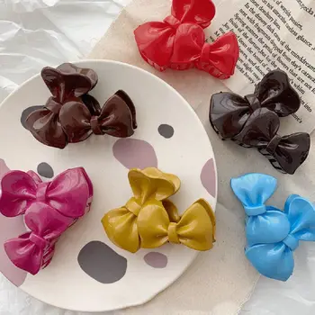 

Fashion Sweet Bow-knot Hair Styling Tools Claw Girls Lady Acrylic Hair Clip Hair Accessories Hair Crab Clamp Hair Accessories