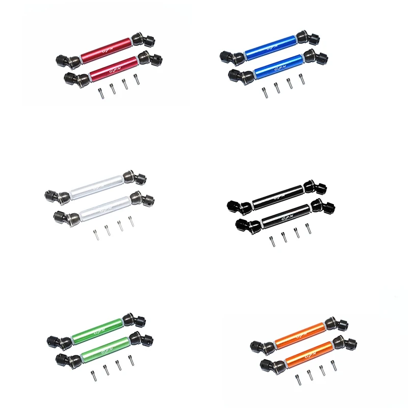 

2Pcs Steel CVD Universal Drive Shaft for Axial Capra 1.9 UTB AXI03004 1/10 RC Crawler Spare Parts Accessories