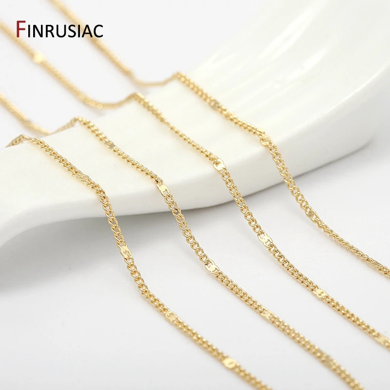 Metal Jewelry Making Chain Accessories Jewelry Making Chains Wholesale 14k 2023 Aliexpress
