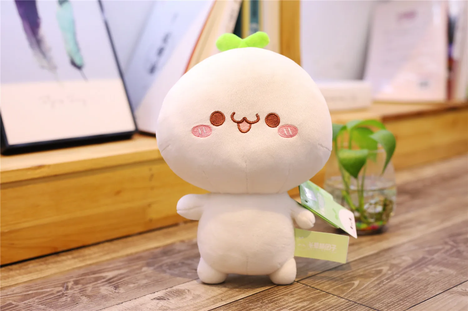 

Genuine Product Cute Long Grass Yan Magnet Yan Character Pillow Expression Doll Children Girl'S Gift Plush Toys