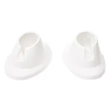 2 шт Pro Белый резиновый держатель бутылки для дизайна ногтей лак сиденье инструмент