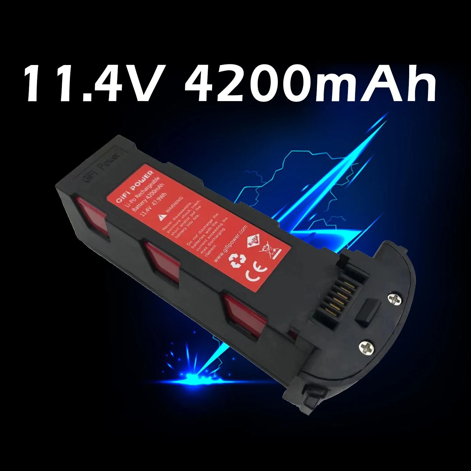 HIINST 11 4 V 4200mAh Lipo аккумулятор для беспилотника запасные части Hubsan Zino H117S Высокое